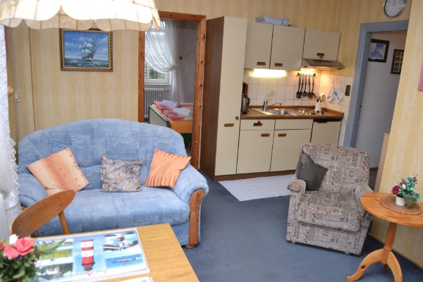 Ferienwohnung Nr.1 für 2 Personen ca. 33 qm.
